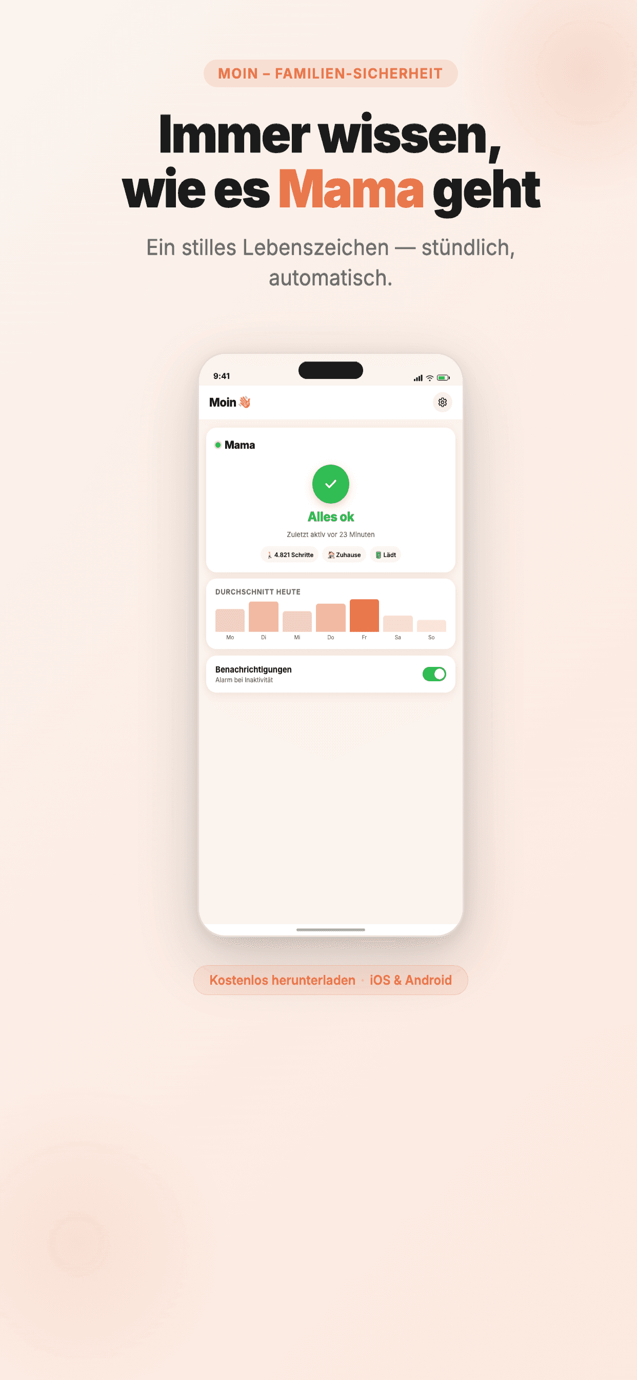 Moin App Screenshot
